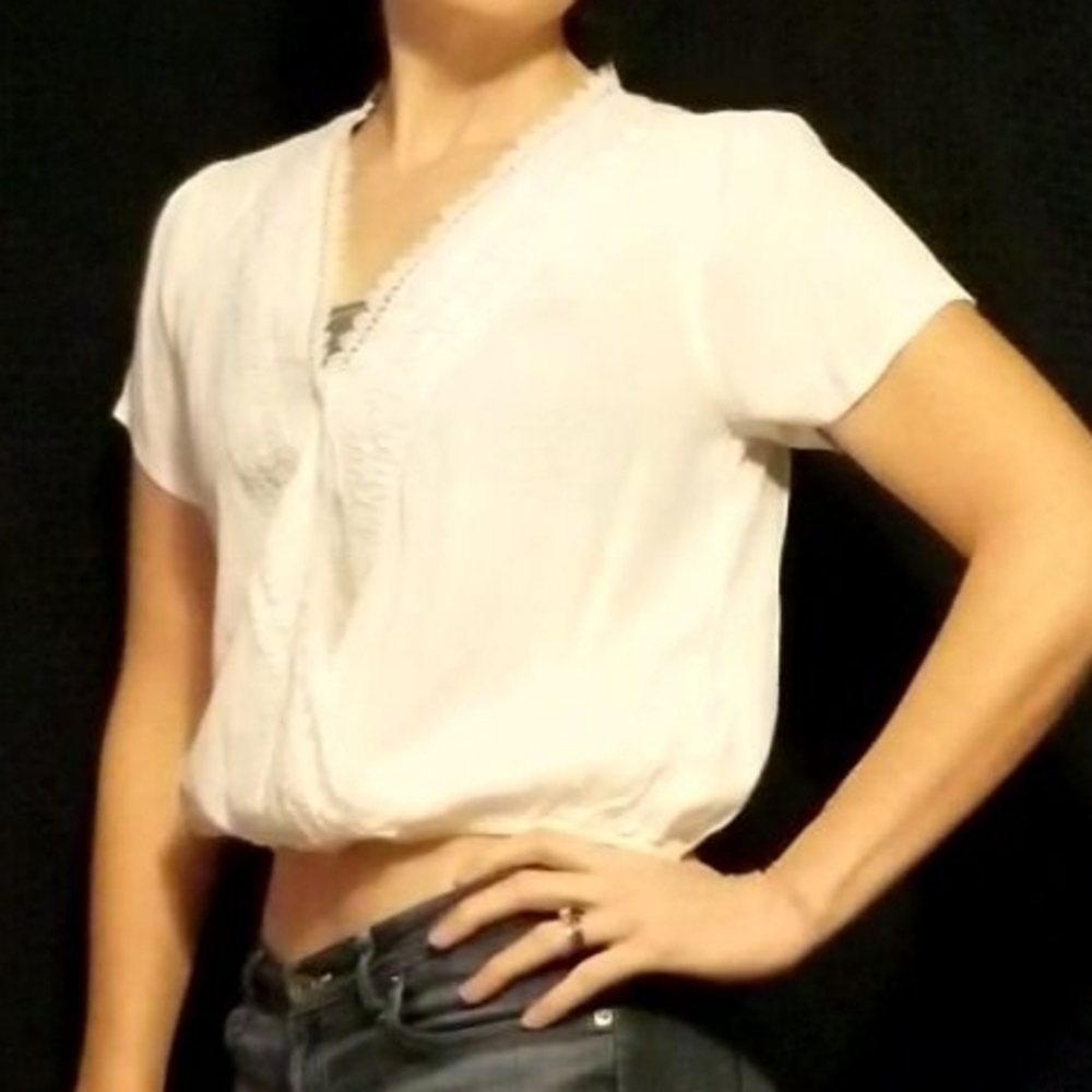 White Warm-Weather Top